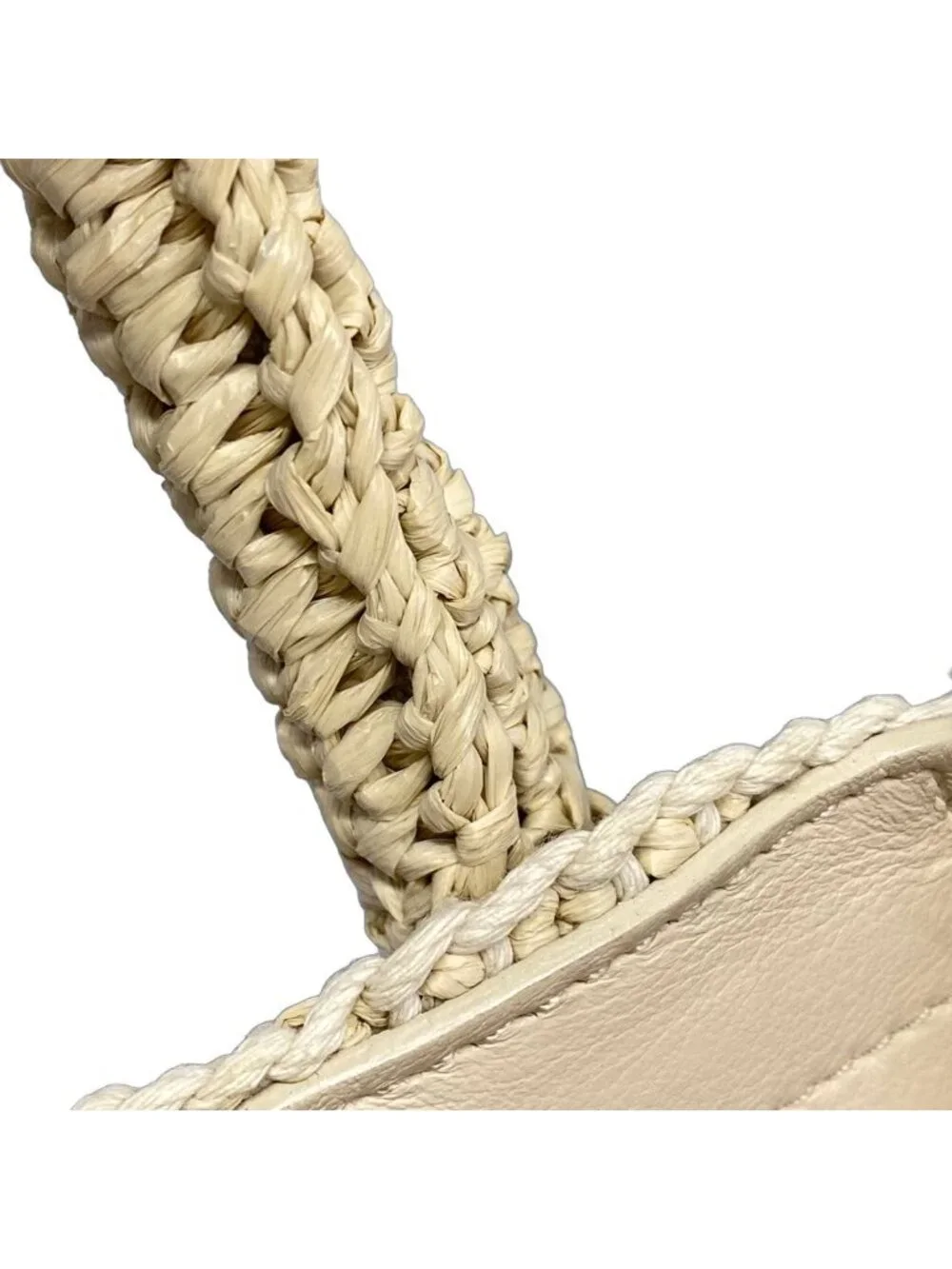 Saint Laurent Paris Handbag Baby Downtown Cabas Ivory Leather
